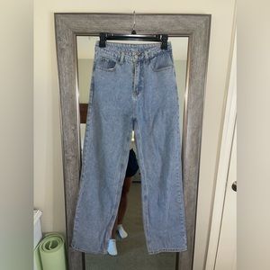 light wash jeans